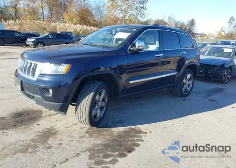 2013 Jeep Grand Cherokee Overland из США, поврежденный, VIN 1C4RJFCG2DC523427